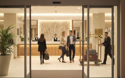 Puertas para la industria hotelera: estética y funcionalidad en un solo diseño